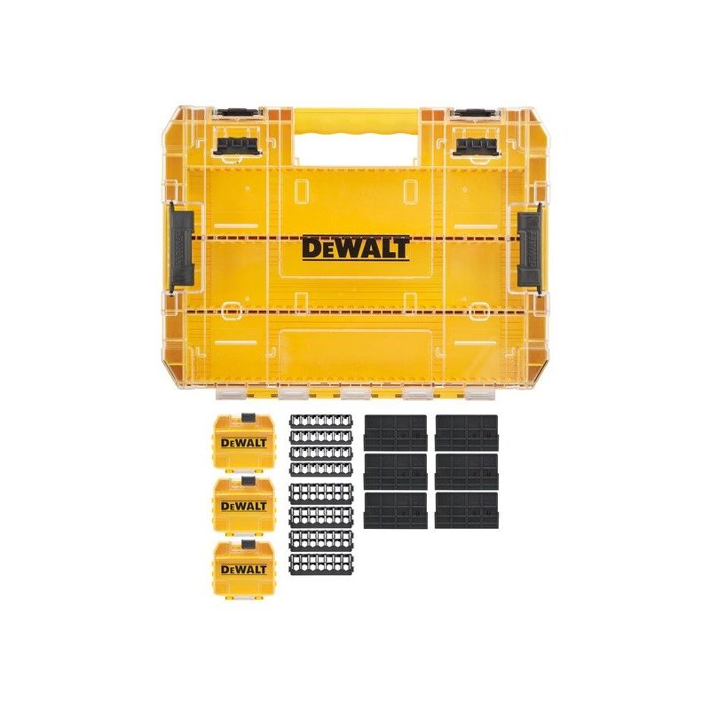 Dewalt - DT70804-QZ ToughCase grande boîte à outils compatible avec tstak