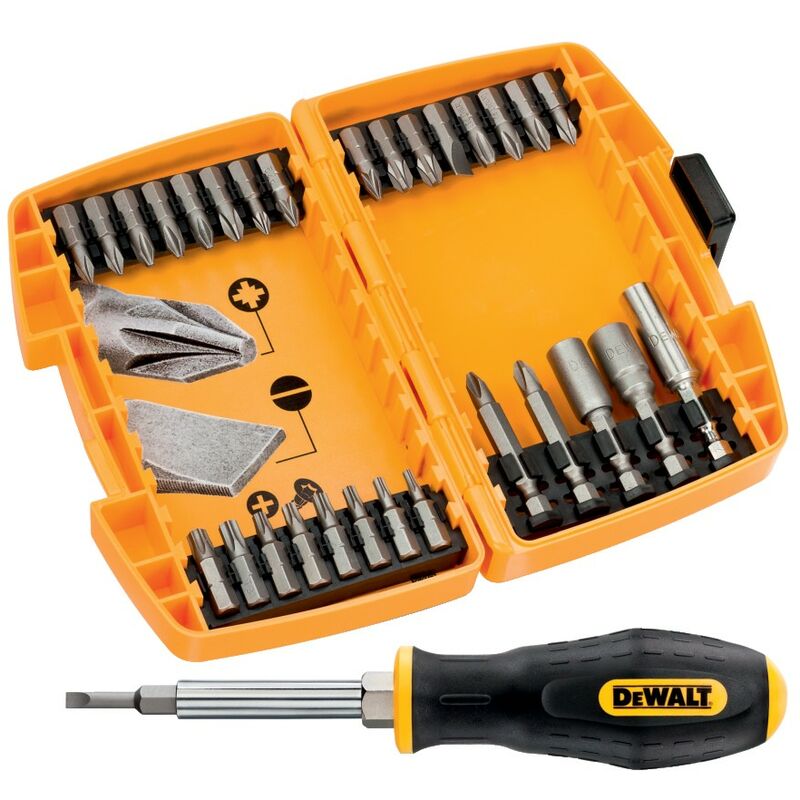 Dewalt - Jeu de 30 tournevis 6-en-1 DT71506-QZ