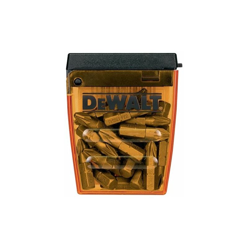 Dewalt - DT71521 Boite de 25 embouts de vissage Pz2 25mm (commander par 21 pour obtenir le présentoir)