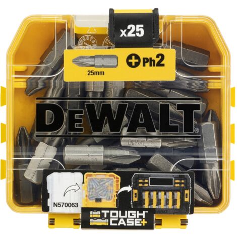 DeWalt DT71522-QZ - Pack de 25 puntas Phillips de 25 mm
