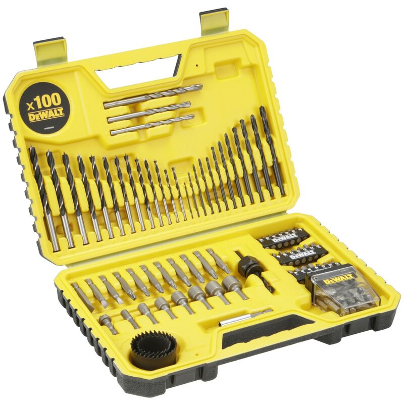 

Dewalt DT71563-QZ Juego de 100 Piezas para Atornillar y taladrar