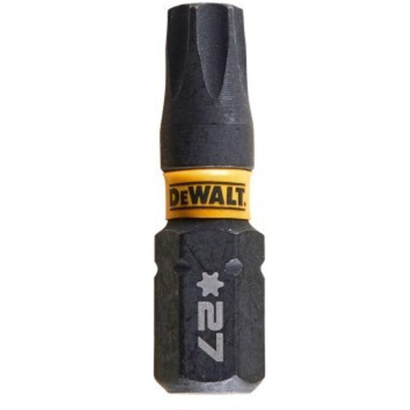 Cle torx cle male etoile +decker DT7383T QZ DEWALT Embout Impact Torsion T27 25mm