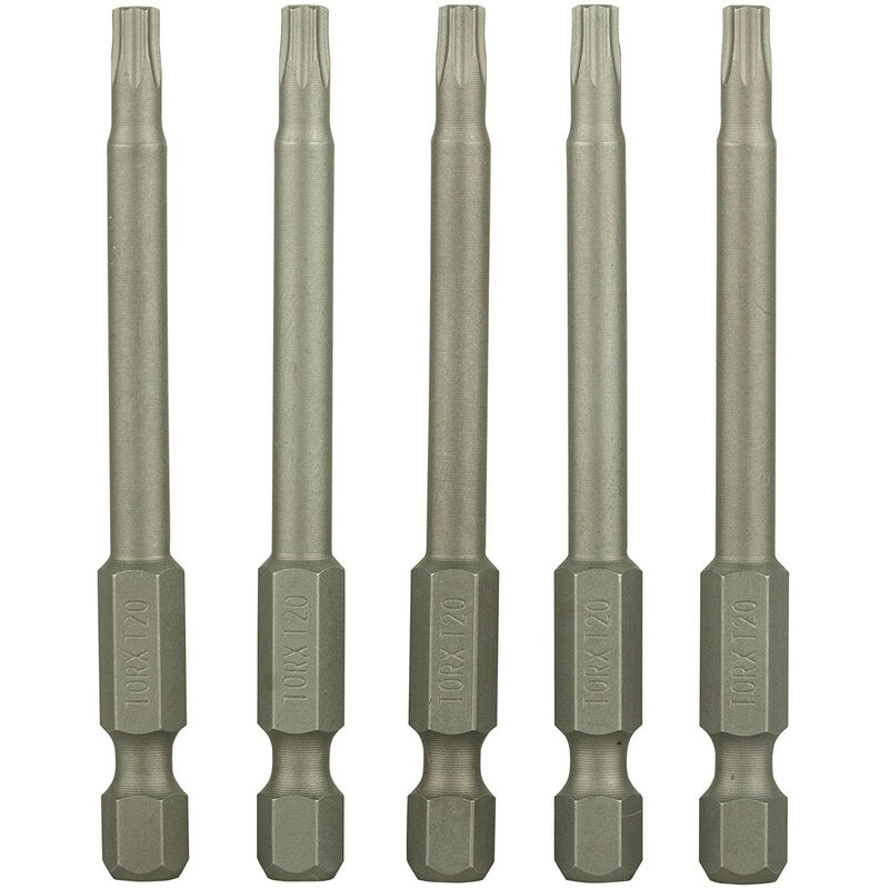 

DT7292 JUEGO 5 PUNTAS TORX T20 70mm - Dewalt