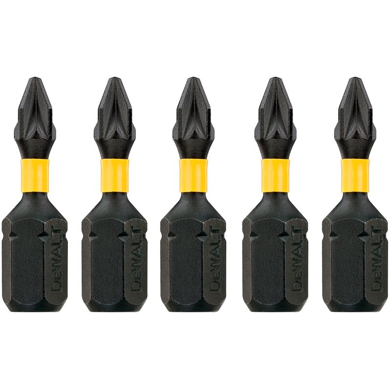 

DT7386T-QZ Puntas Torsión de Impacto 5 x Pz1 - Dewalt