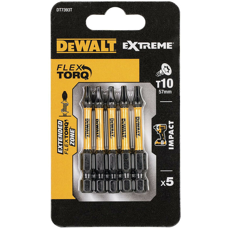

DEWALT DT7393T-QZ Puntas IMPACT TORSION T10x5 50mm