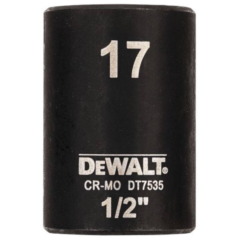DeWALT Douille impact courtes 17 mm 12 DT7535 QZ - vue 2