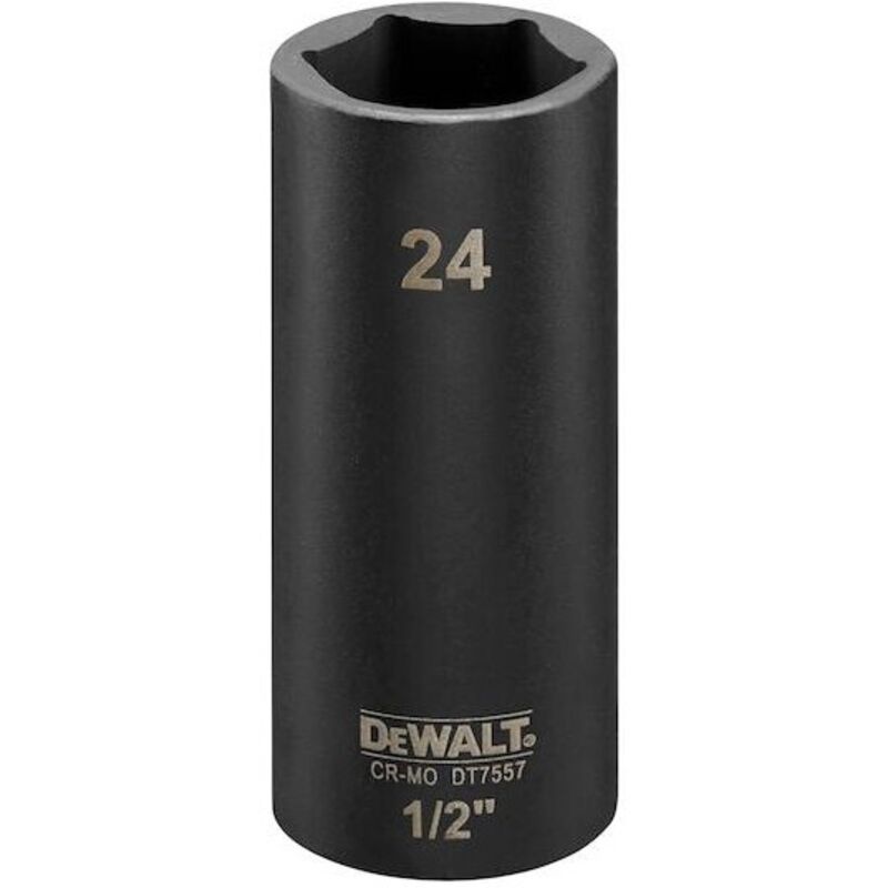 Douille pour clé à choc Dewalt 24mm Carré 12 Prix pour 1