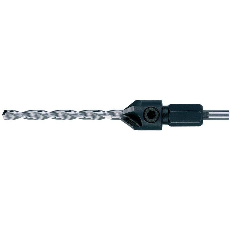 

DT7607-XJ Broca piloto y avellanador de 4 cortes de 6mm - sistema 'FLIP & DRIVE' Nº 12 - Dewalt