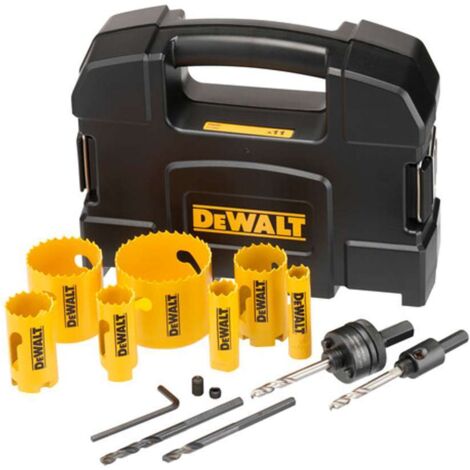 DEWALT DT90354-QZ - Juego de 11 piezas de coronas bi-metal EXTREME