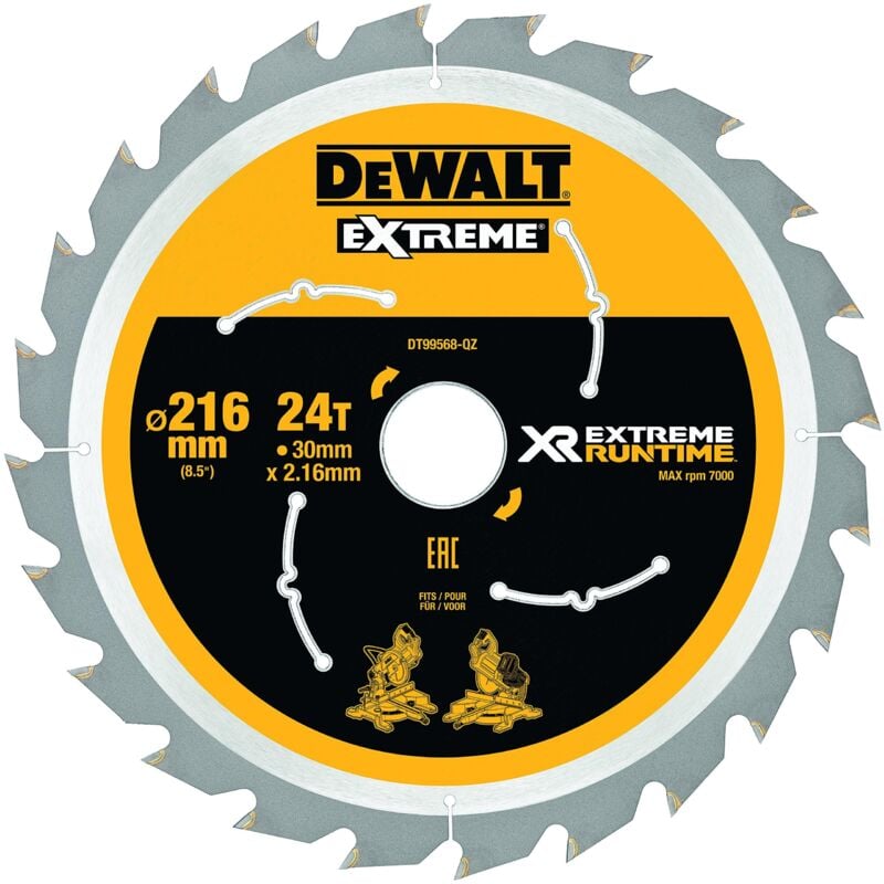 Lame de scie DeWalt DT99568