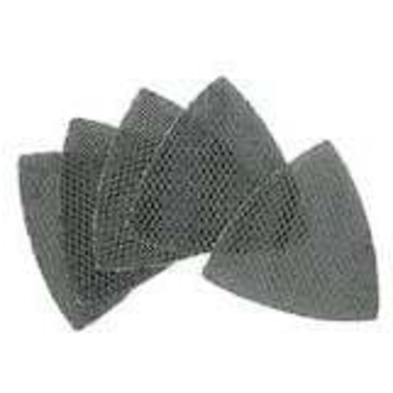 DeWalt Klettfix Lot de 5 Grilles abrasives 93 x 93 mm Grain K120 DTM3093 QZ