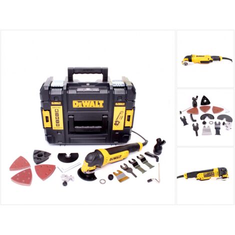 DeWalt DWE 315 KT 300 W Oszillierendes Multifunktionswerkzeug im Koffer mit Zubehör