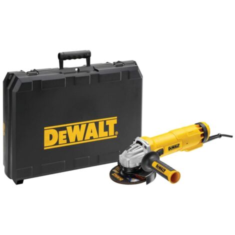 DeWalt dwe4257 125 mm Angle Meuleuse Meuleuse 1500 W Vitesse de rotation réglables NEUF