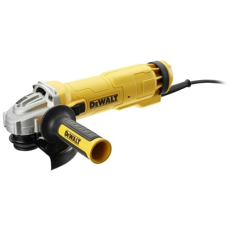 DEWALT DWE4238-QS - Mini-amoladora 150mm 1.400W 9.000 rpm Arranque Suave bloqueo y re-arranque
