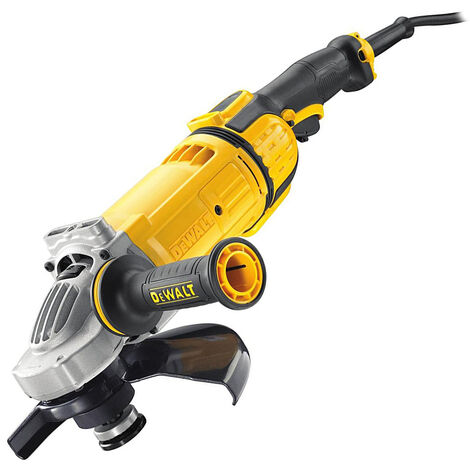 DEWALT DWE4599 Meuleuse d’angle Ø 230 mm Démarrage en douceur 2.600 W DEWALT DWE4599 Meuleuse d’angle Ø 230 mm Démarrage en douceur 2.600 W