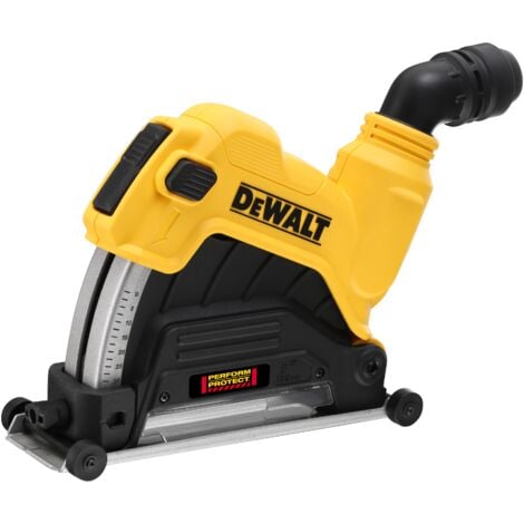 DEWALT DWE4257KT KIT SMERIGIATRICE LEVIGATRICE PER CEMENTO 125mm CUFFIA +  TAZZA