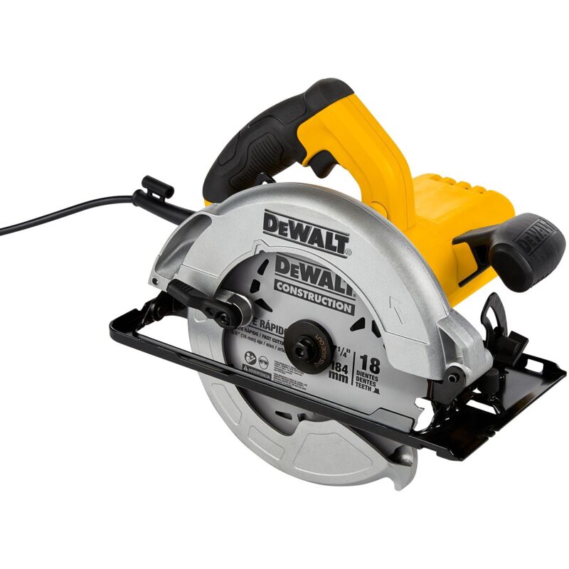 Scie circulaire DeWalt 190 mm DWE5615 Coupe précise Ergonomique Lame incluse