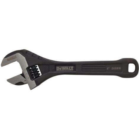 Dewalt DWHT80267-0 All Steel Adjustable Wrench 8in DHT080267