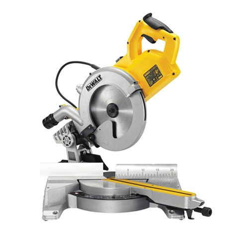 Dewalt DWS778 1850W 250mm Compact Sliding Mitre Saw 240V