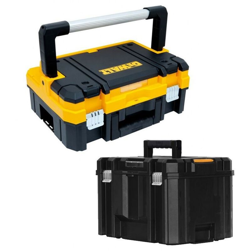 DWST1-70704 TStak i + DWST1-71195 TStak vi Stackable Tool Storage Boxes - Dewalt