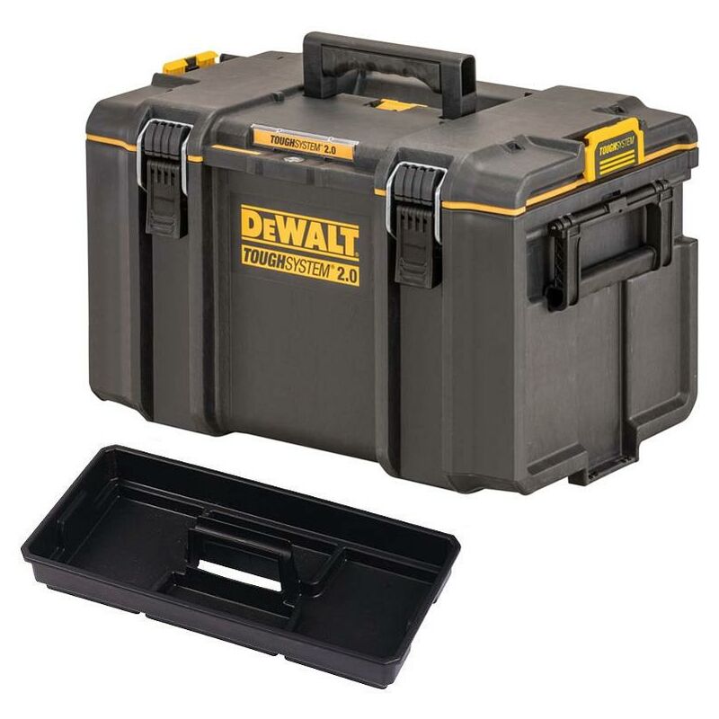 Tough System 2.0 DWST83342-1 DS400 Stackable Organiser Toolbox Case - Dewalt