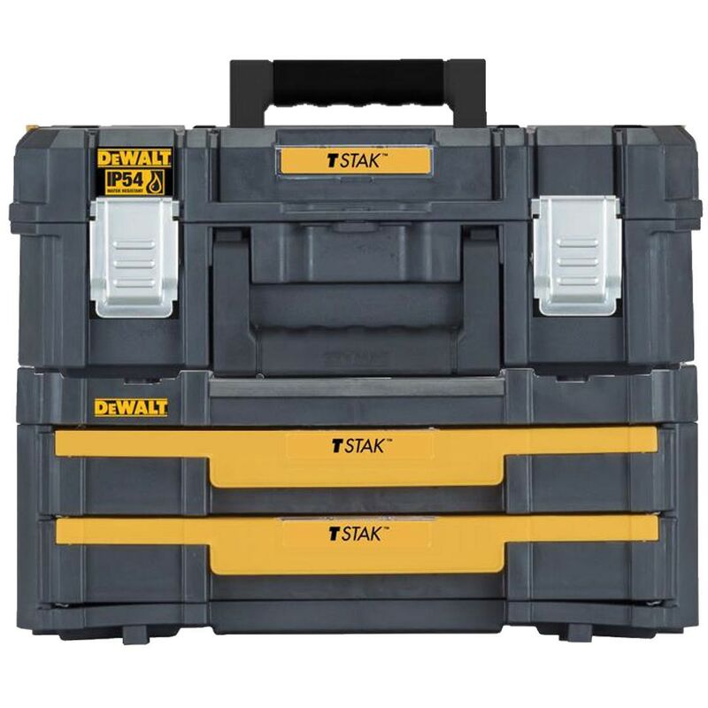 DWST83345-1 TStak 2.0 ii DWST1-70706 iv Tool Storage Box 2 Drawers + Foam - Dewalt