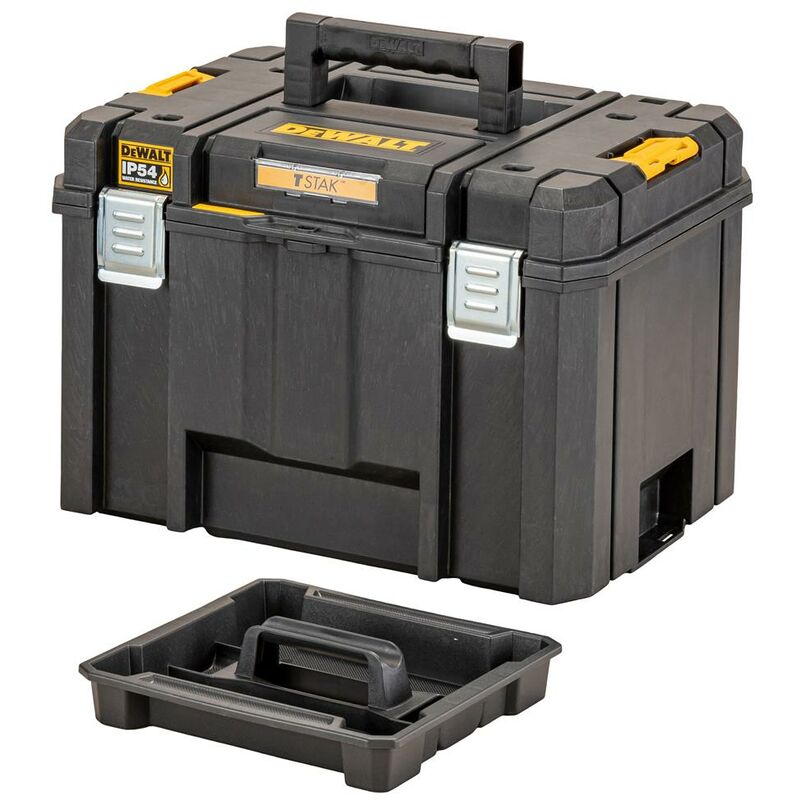 Dewalt - DWST83346-1 tstak 2.0 vi Deep Tool Storage Case Heavy Duty 23L Tote Tray