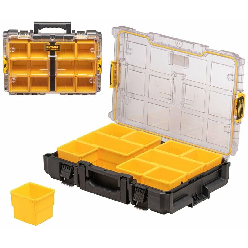 Dewalt DWST83394-1 DS100 Toughsystem 2.0 Toolbox Organiser Clear Lid ...