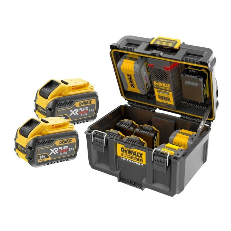 DWST83470 Toughsystem 2 Charger Box 18 / 54v xr x 2 DCB547 9.0ah Battery - Dewalt