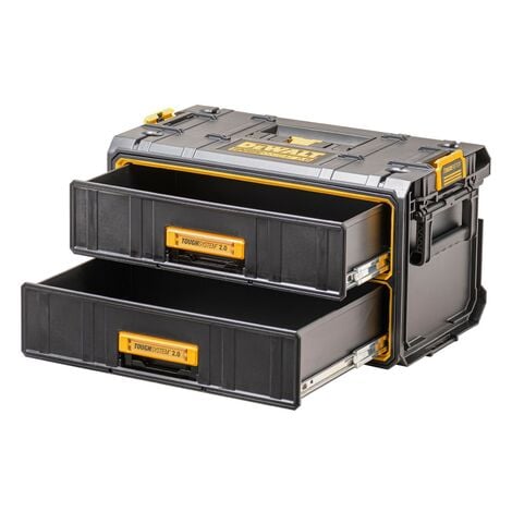 Dewalt DWST83529-1 Toughsystem 2.0 Tool Box 2 Deep Drawer Toolbox Organiser