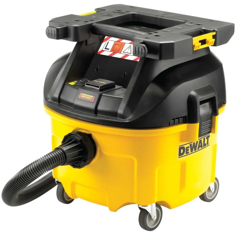 Dewalt - Aspirateur industriel 1400 w, volume 30 l, adaptateur tstack DWV901LT