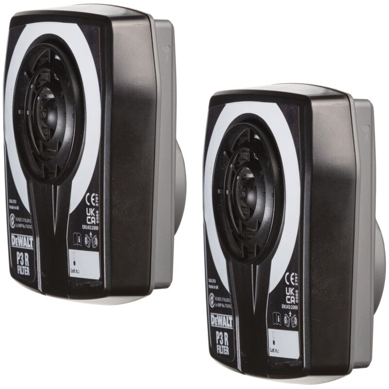 Dewalt - P3 r d Particulate Filters DXIR1FFMMP3 DXIR1FFMLP3 DXIR1HMLP3 DXIR1HMMP3
