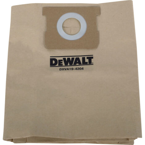 DEWALT DXVA19-4204 Schmutzfangsack 3er Set 1 Set