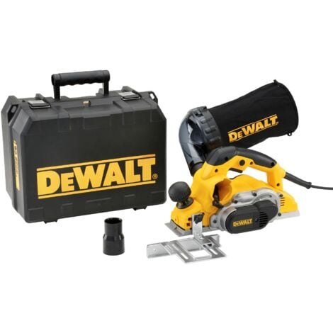 DeWALT Elektro-Hobel 1050 W D26500K-QS 82 mm inkl. Zubehör im Koffer