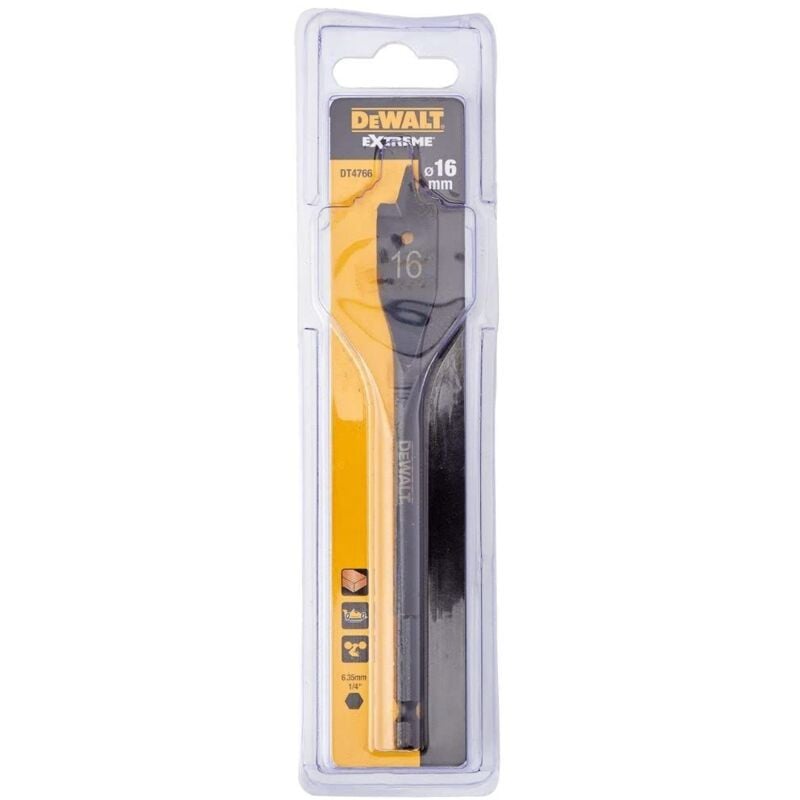 Extreme Flatwood Drill Bit 16Mm x 152Mm - Dewalt