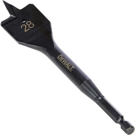 DEWALT Extreme Impact Spade Bit 28x152mm for Carpentry and Heavy-Duty Drilling