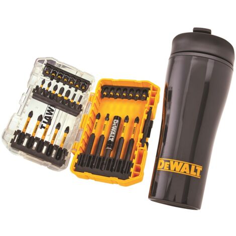 DeWalt FlexTorq 32 Piece Screwdriver Set + Bit Holder + Thermal Mug XMS25MUGSET