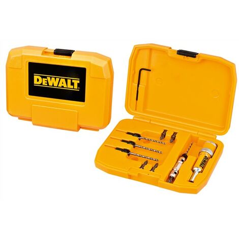 Dewalt Flip Drive Set Drill & Driver Countersink Pilot Bits + Case RP DT7612-XJ
