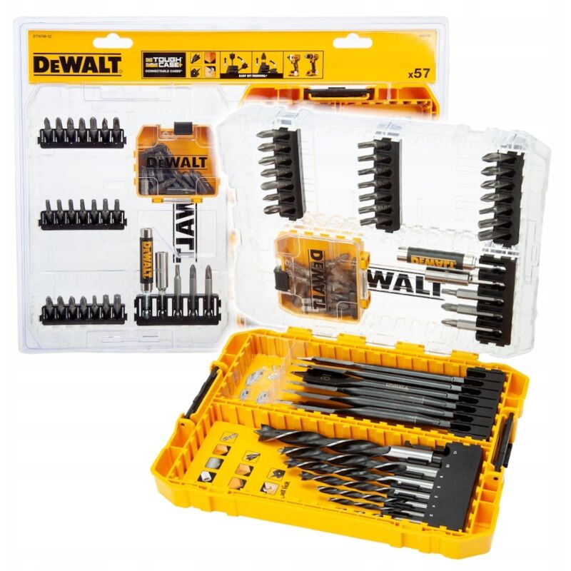 Jeu de forets et de tournevis DeWalt DT70768 QZ 57 unités
