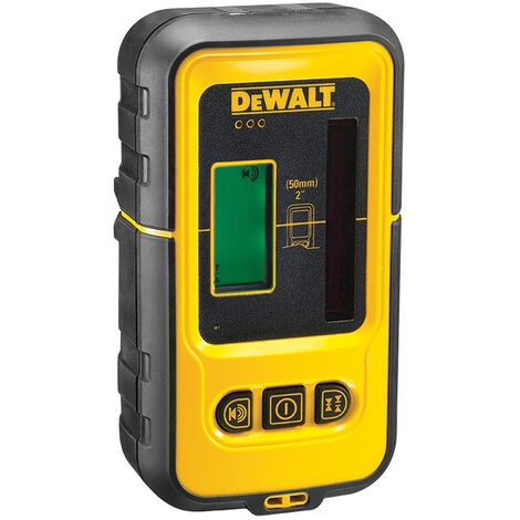DeWALT Empfänger DE0892-XJ für rote Linien-Laser, kompatibel mit DW088 + DW089 - Reichweite 50 Meter