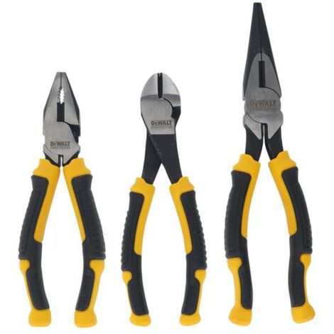DeWALT Hand Tools DWHT82813-0 Plier Set, 3 Piece DHT082813
