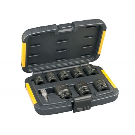 Coffret de 8 douilles à choc DEWALT - DT7507-QZ