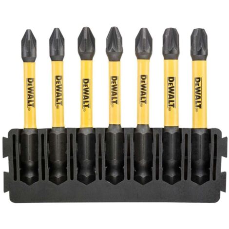DeWalt Juego de 7 puntas de destornillador FlexTorq Pozi