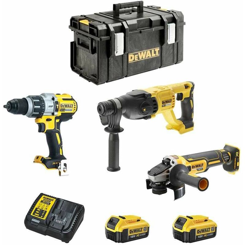 DeWALT Kit DCK430M2DS-33 (DCH133 + DCD996 + DCG405 + 2 x 4,0 Ah