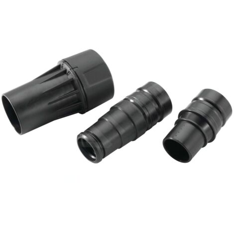 Dewalt – Kit de connecteurs universels pour aspirateurs – Lot de 3 adaptateurs 35mm – Connexion rapide pour outils de chantier - DWV9210-XJ