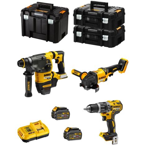 DeWALT Kit FVK381T2-QW 54V/18V (DCH333 + DCD796 + DCG418 + 2 x 6,0 Ah + DCB118 + 2 x TSTAK II + TSTAK VI)