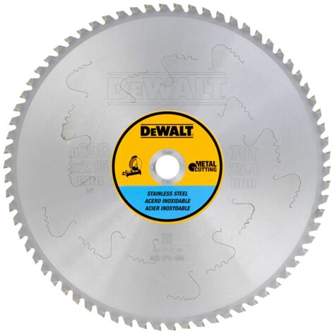 DeWalt Kreissägeblatt stat. 355/25,4 mm 70TFZ