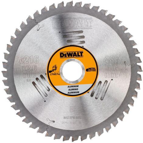 DEWALT Kreissägeblatt stationär 216/30 mm 48TFZ DT1914-QZ