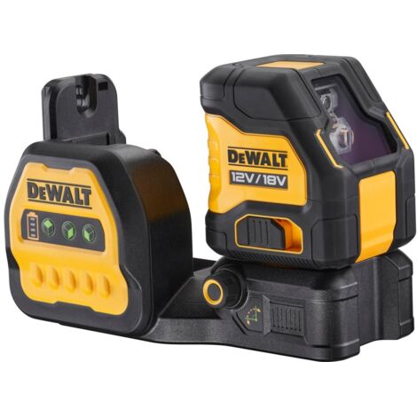 DeWALT Kreuzlinien-Laser DCE088NG18, Grün, 18V ohne Akku und Ladegerät