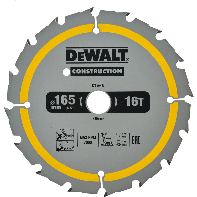 DeWALT DT1948-QZ lama circolare de 1 pezzo(i)